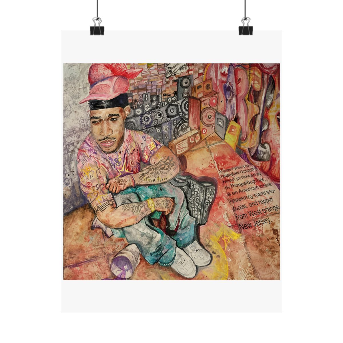 Plaqueboymax Portrait Poster - alternate angle 2, merchandise