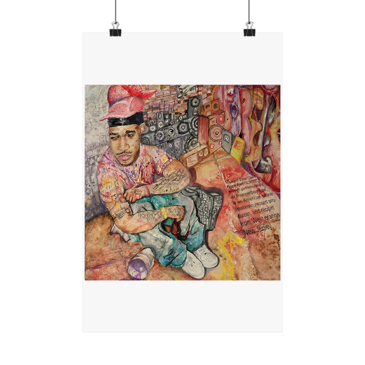 Plaqueboymax Portrait Poster - alternate angle 4, merchandise