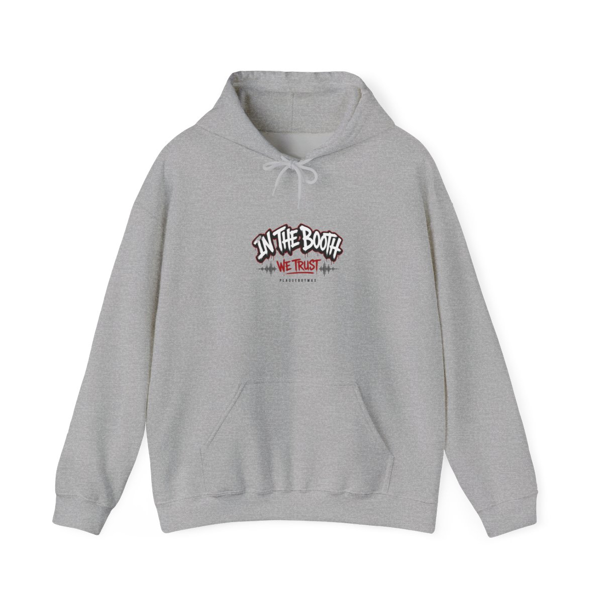 Plaqueboymax "In The Booth We Trust" Hoodie - alternate angle 3, merchandise