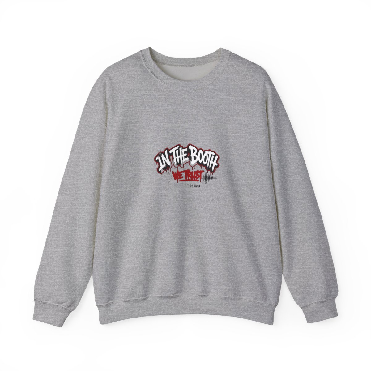 Plaqueboymax "In The Booth We Trust" Crewneck - alternate angle 5, merchandise