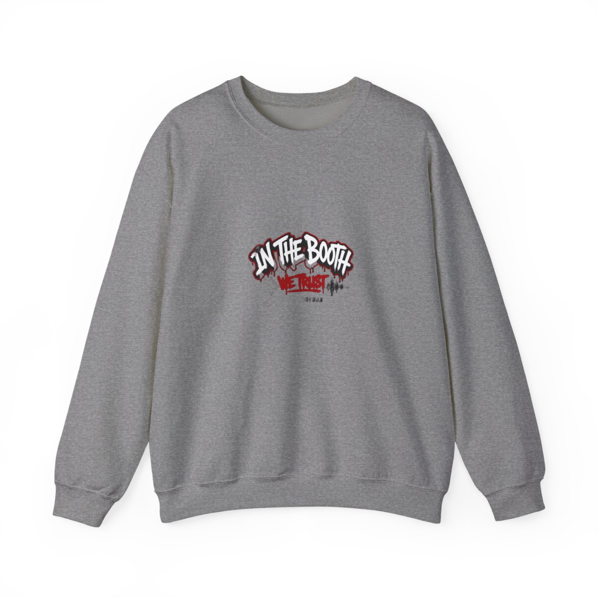Plaqueboymax "In The Booth We Trust" Crewneck - alternate angle 2, merchandise