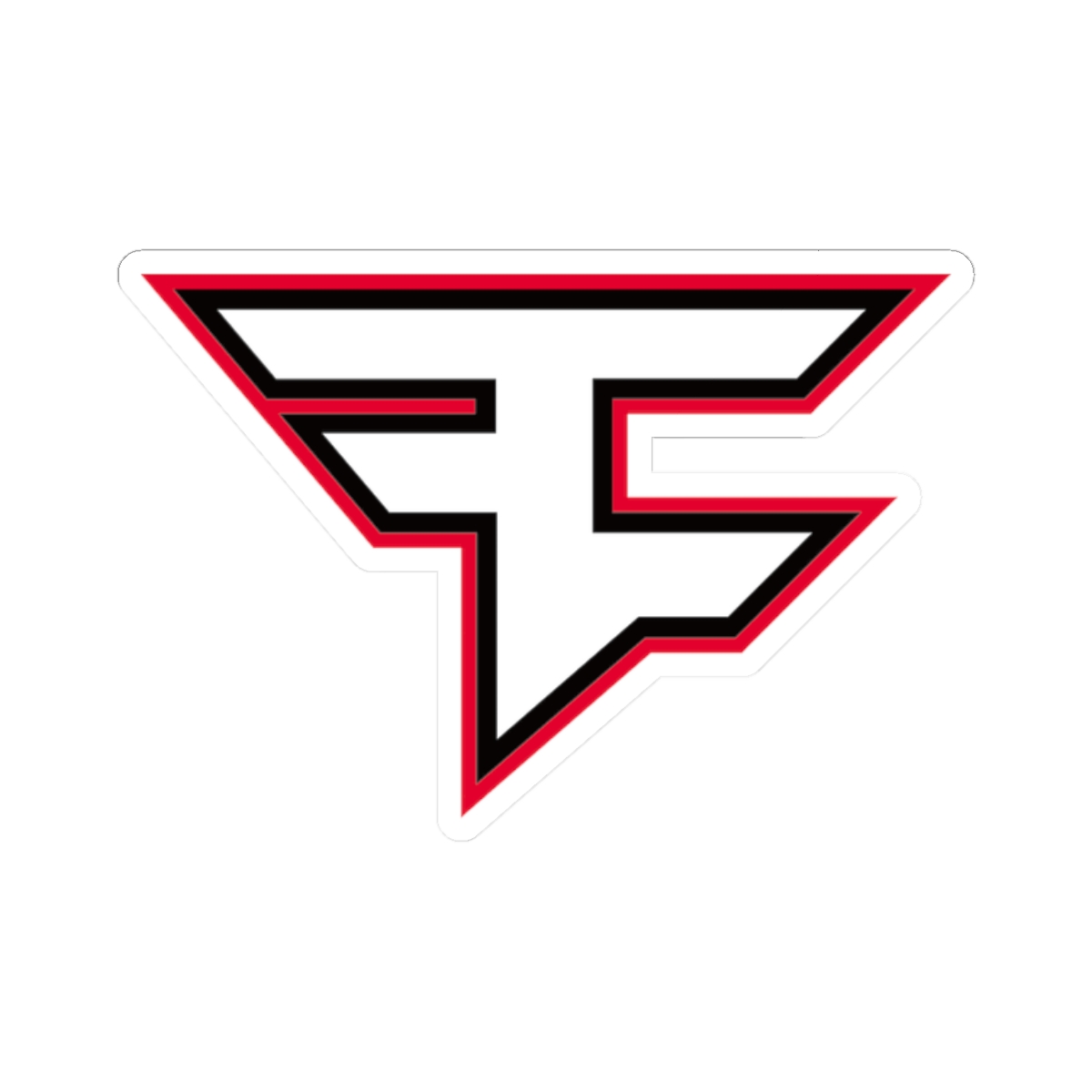 Faze White Edition Sticker | Stable Ronaldo - alternate angle 3, merchandise