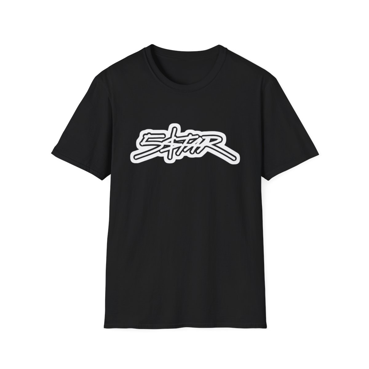 Star Graffiti Logo T-Shirt | Streetwear Script Design | Plaqueboymax