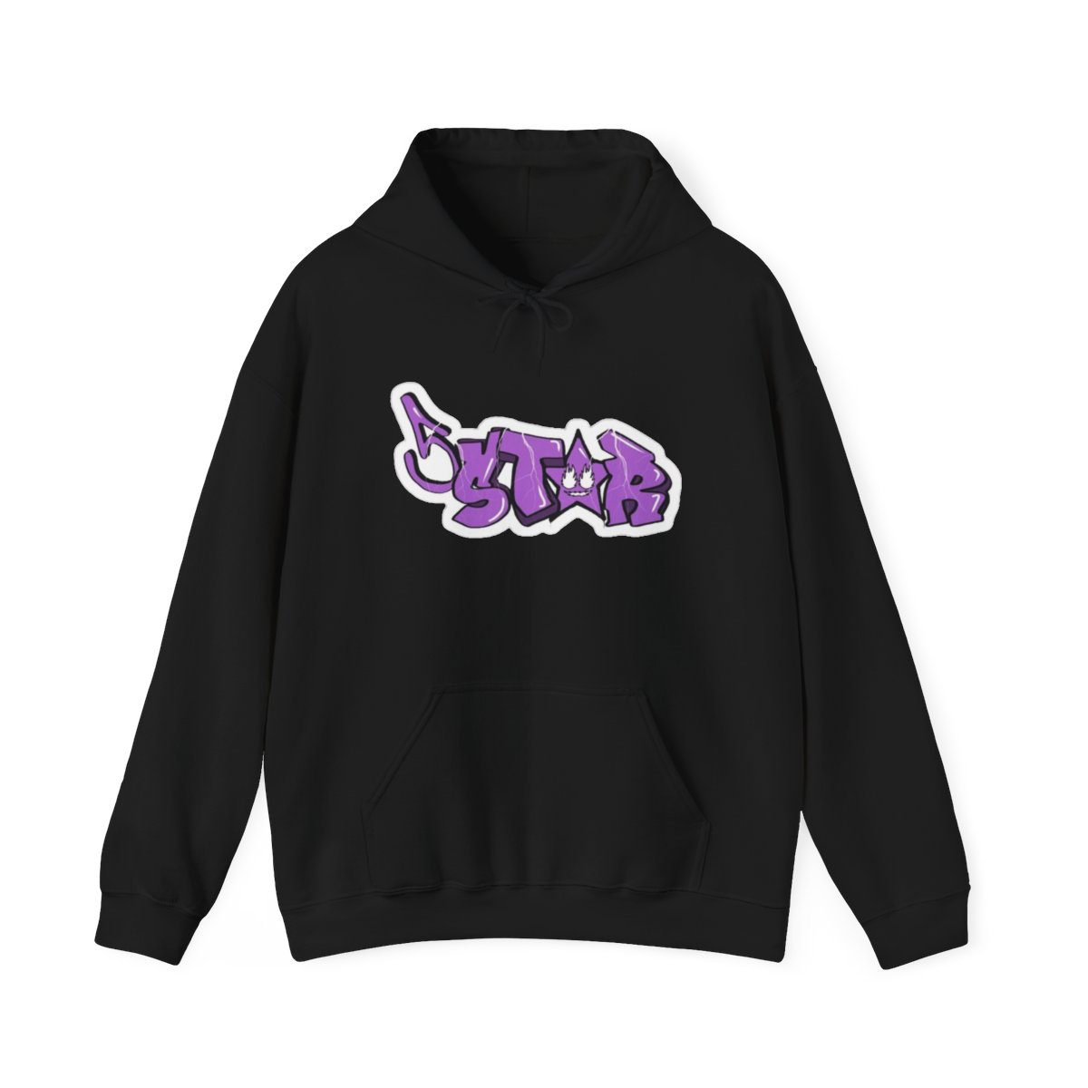 Purple Graffiti Logo Hoodie | Streetwear Urban Style | Plaqueboymax